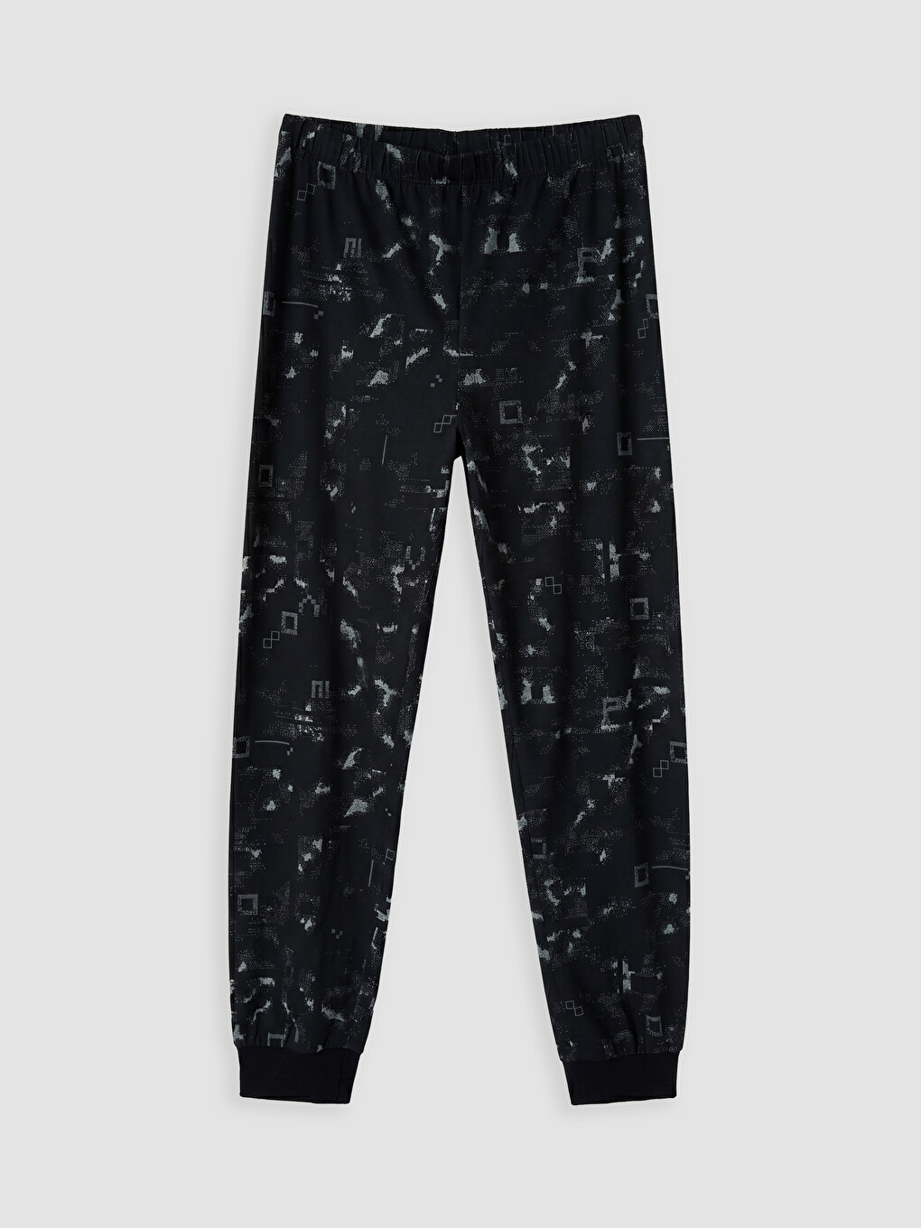 Junge Schwarz Pyjama-hosen-2