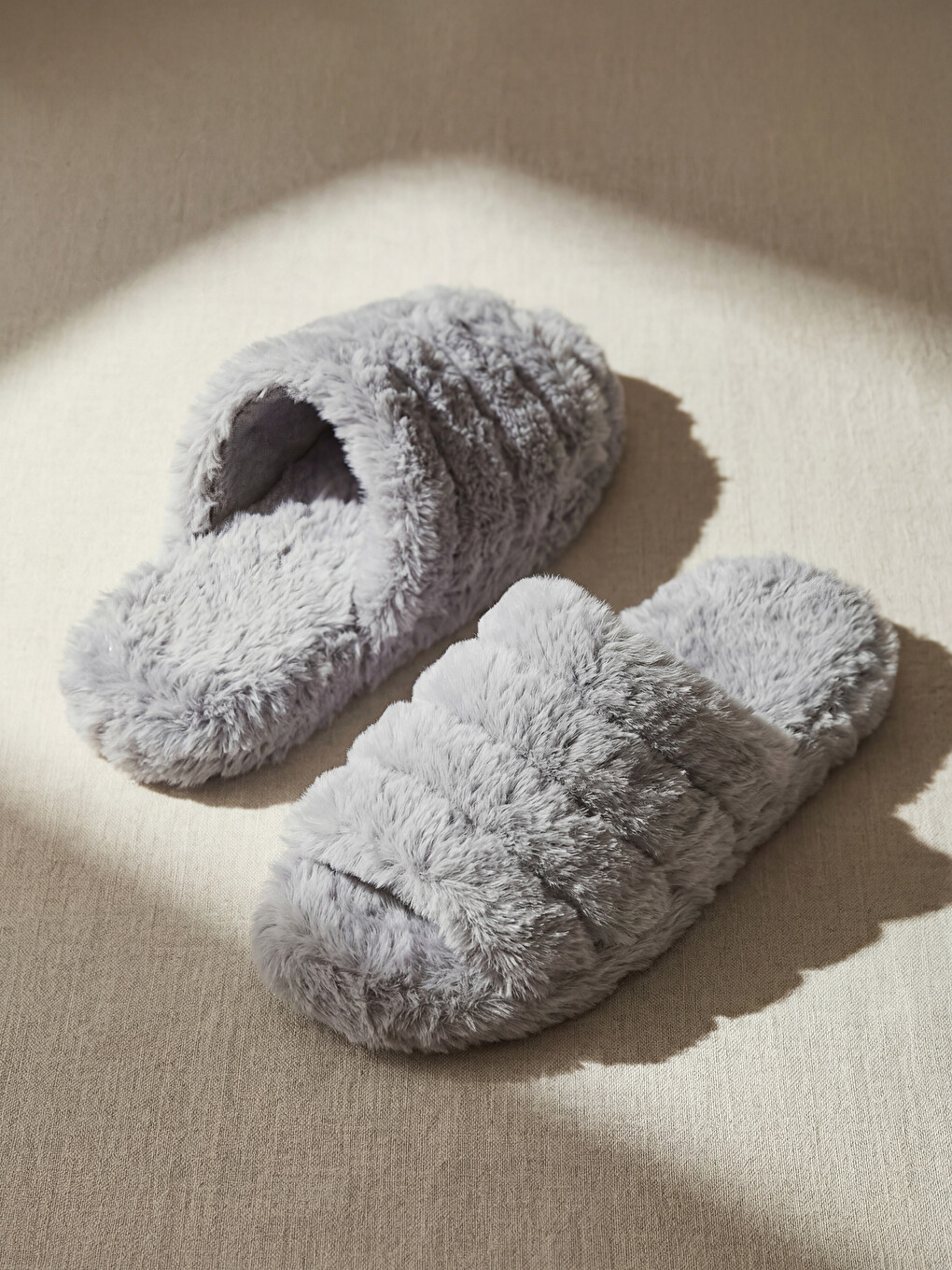 Woman Grey Home Slippers