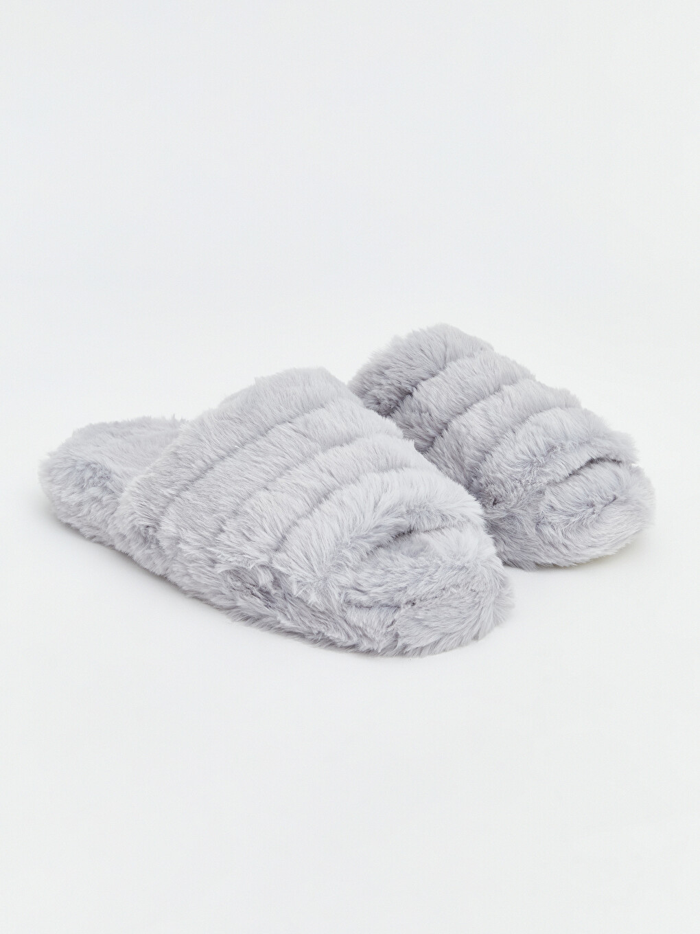 Woman Grey Home Slippers-1