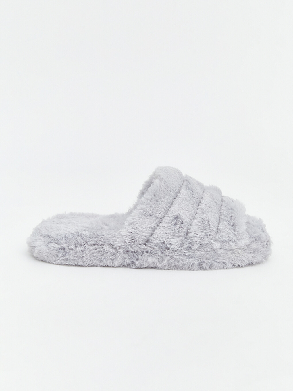 Woman Grey Home Slippers-2