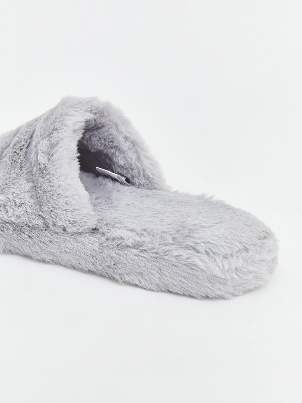 Woman Grey Home Slippers-5