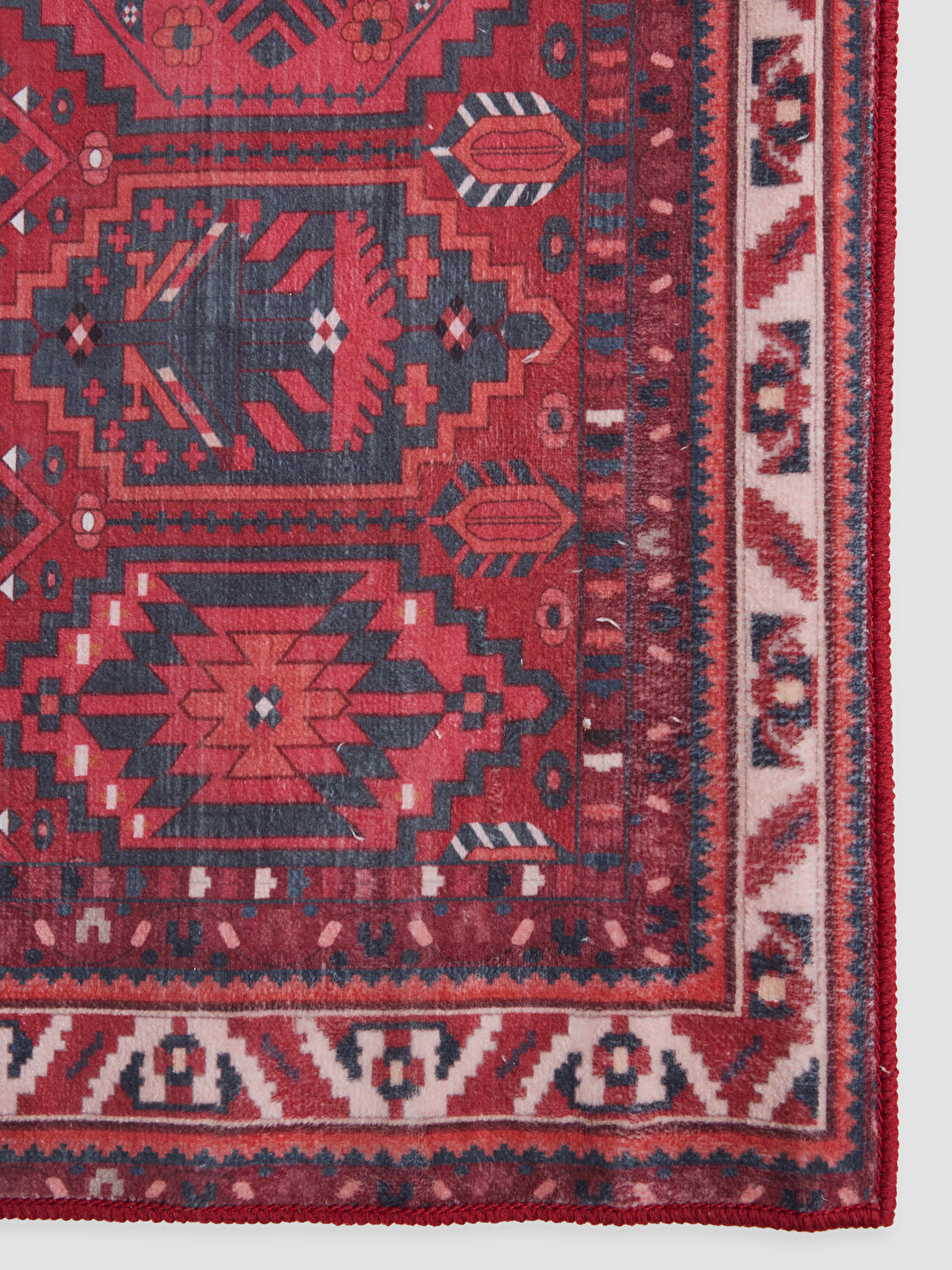 Geometric And Ethnic Patterned Rectangular Carpet 80x150 Cm-4