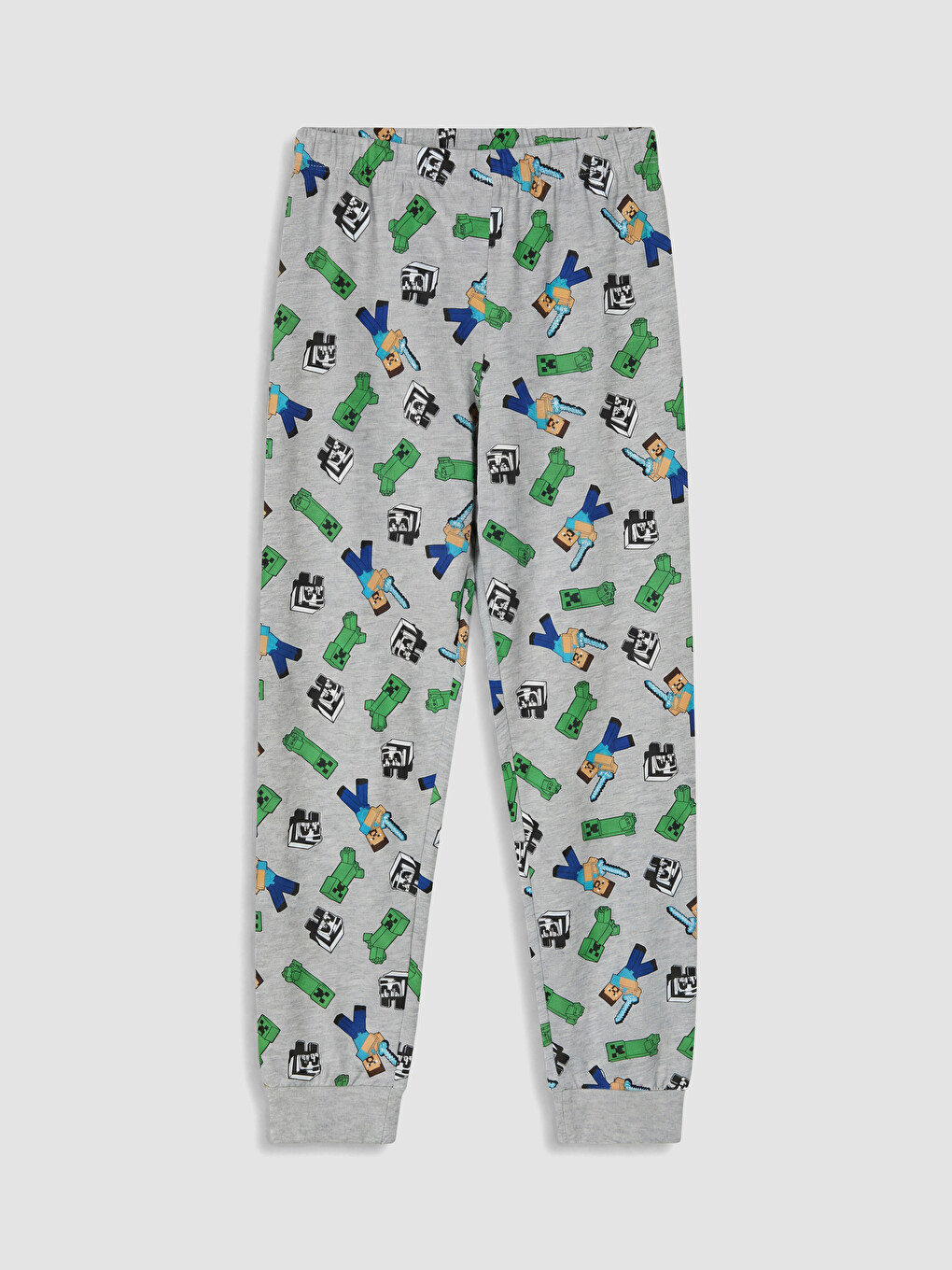 Lacivert Minecraft Lisanslı Erkek Çocuk Pijama Takımı-4