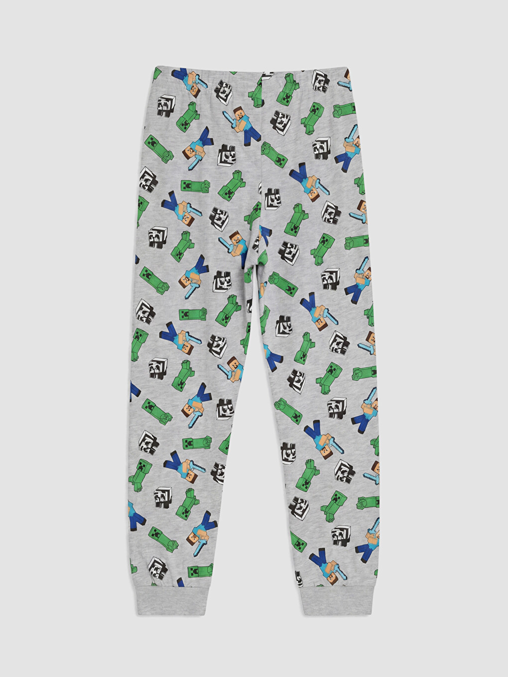 Lacivert Minecraft Lisanslı Erkek Çocuk Pijama Takımı-6