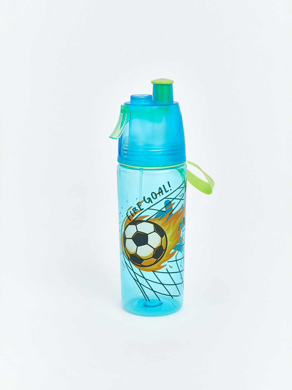Football Printed Water Bottle 630 Ml