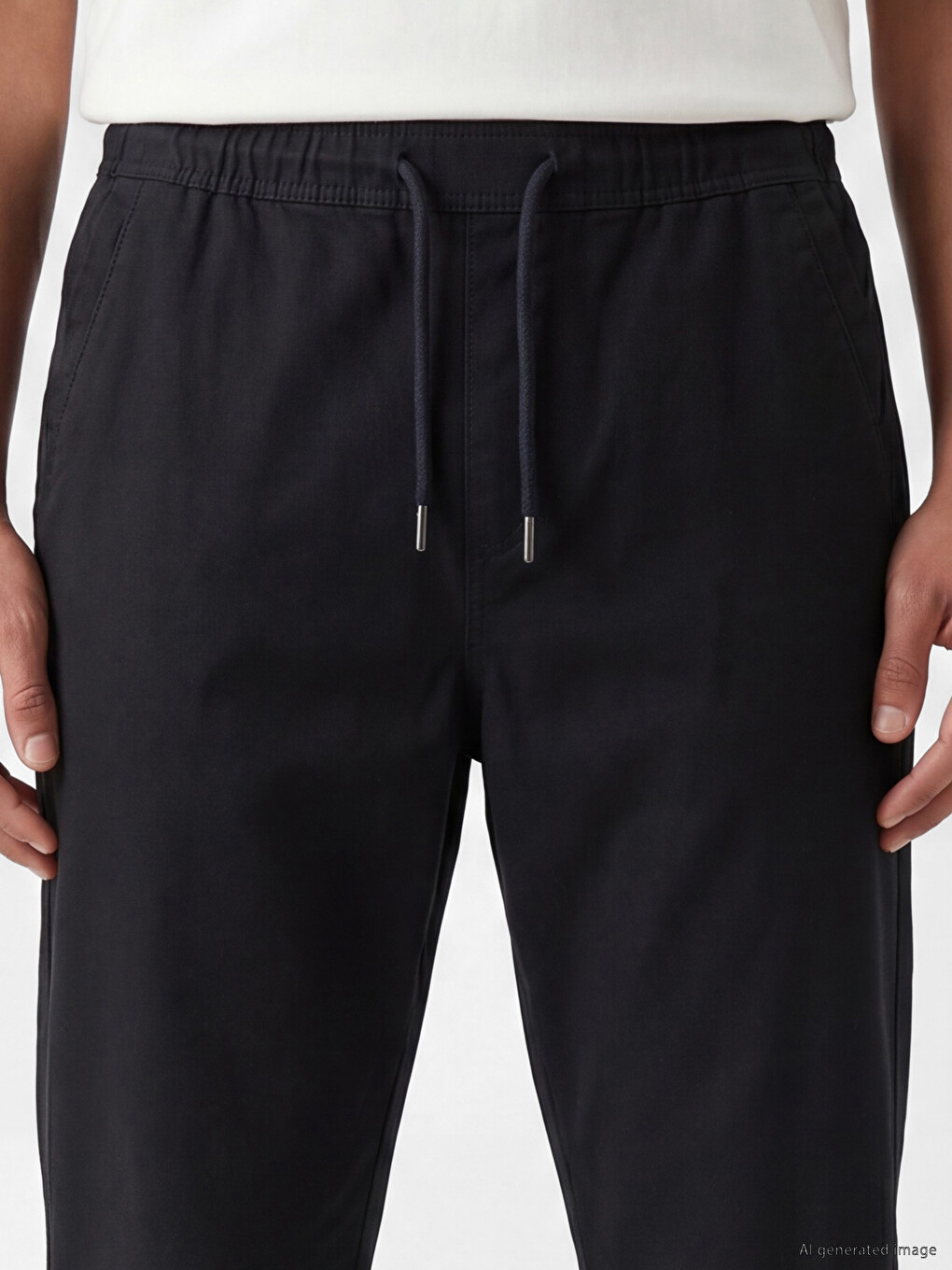 Man Black Trousers-2