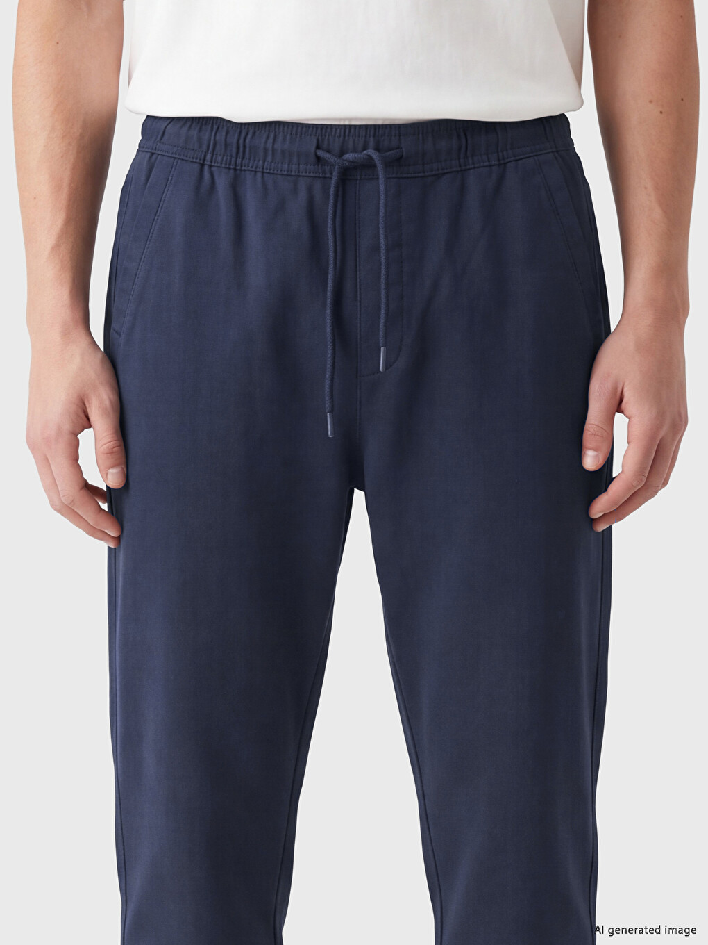 Regular Fit Men's Jogger Trousers-2