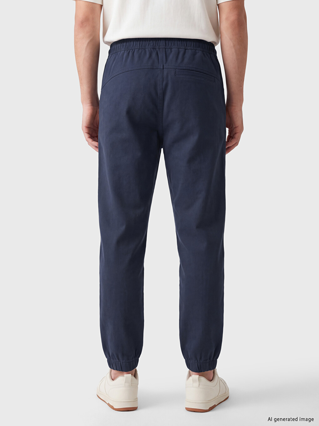 Regular Fit Men's Jogger Trousers-3