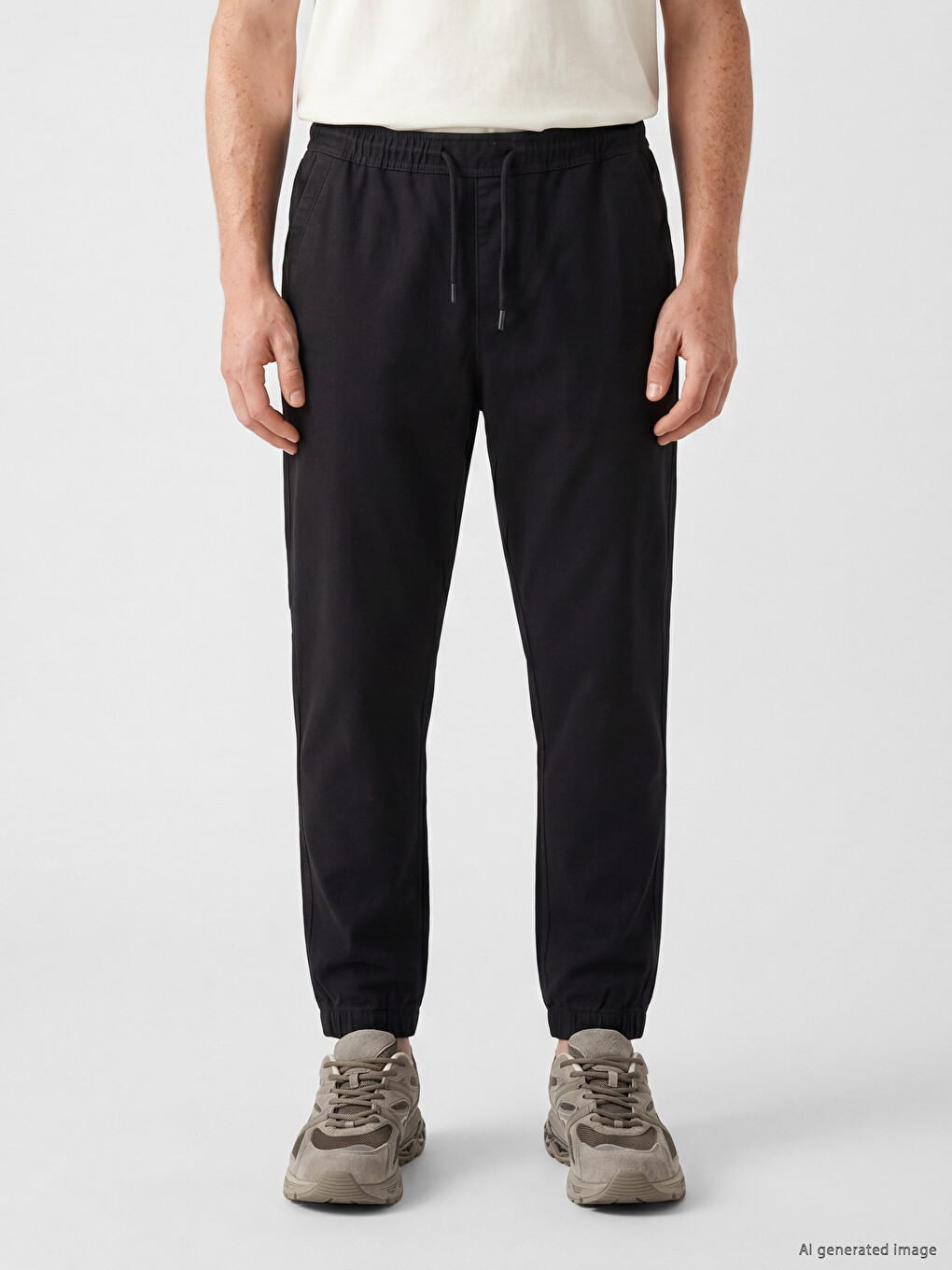 Regular Fit Men's Jogger Trousers-1