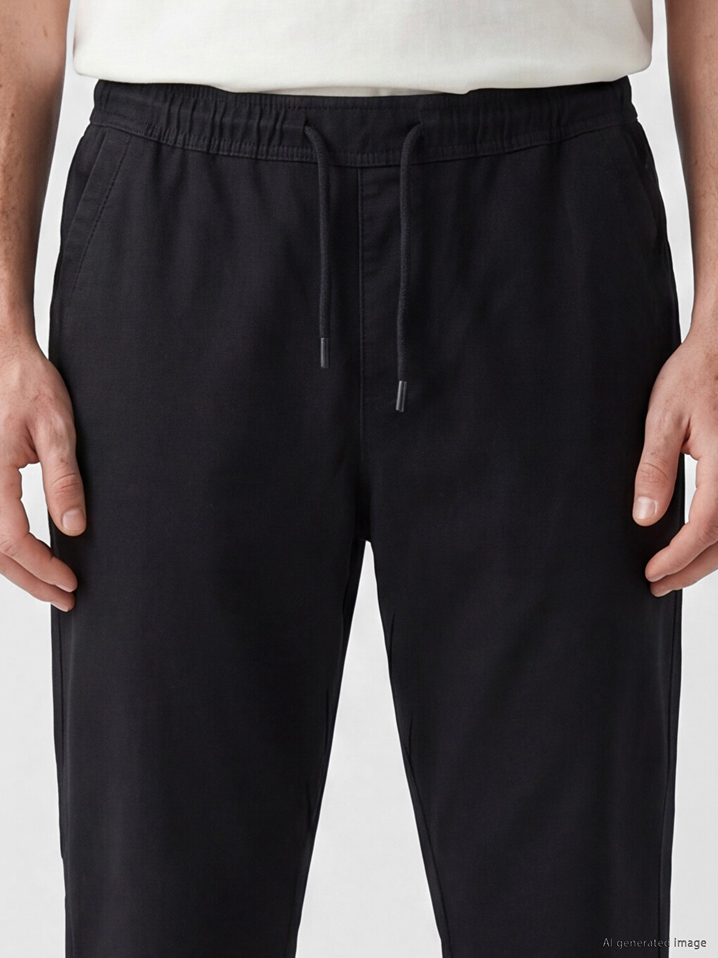 Regular Fit Men's Jogger Trousers-2