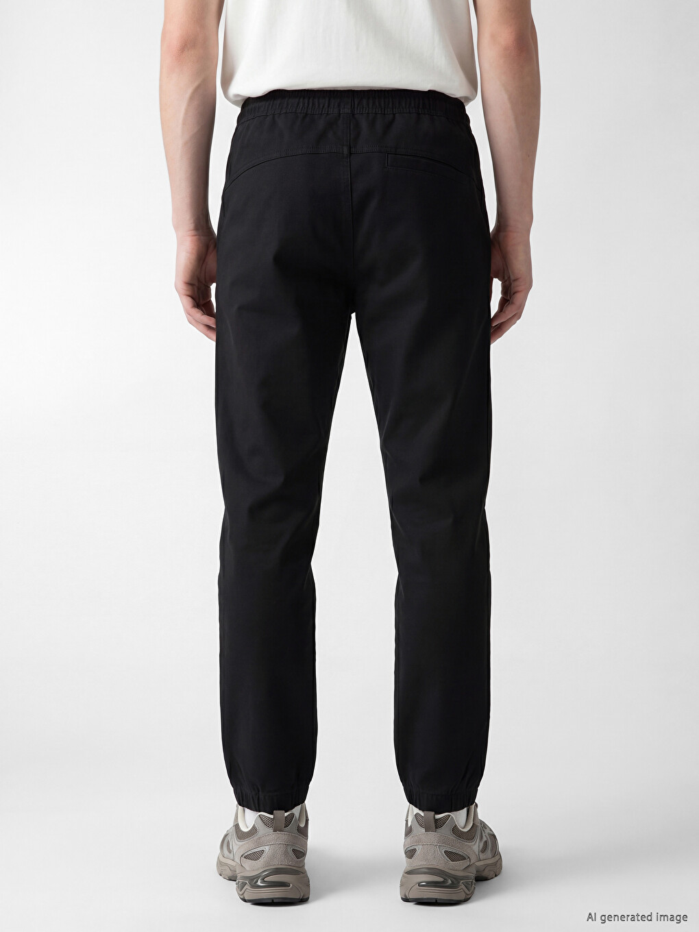 Regular Fit Men's Jogger Trousers-3