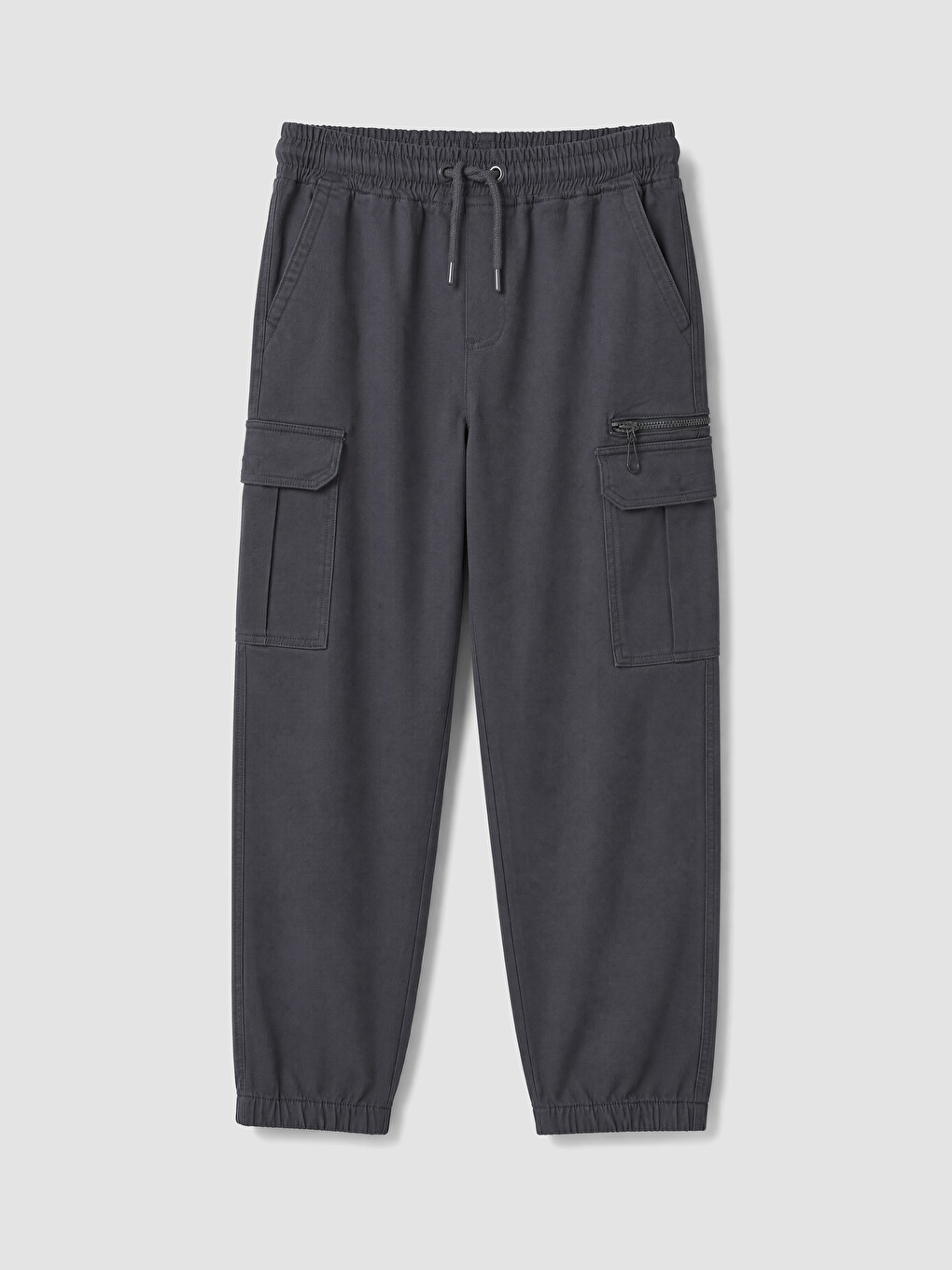 Man Anthracite Jogger Trousers-4