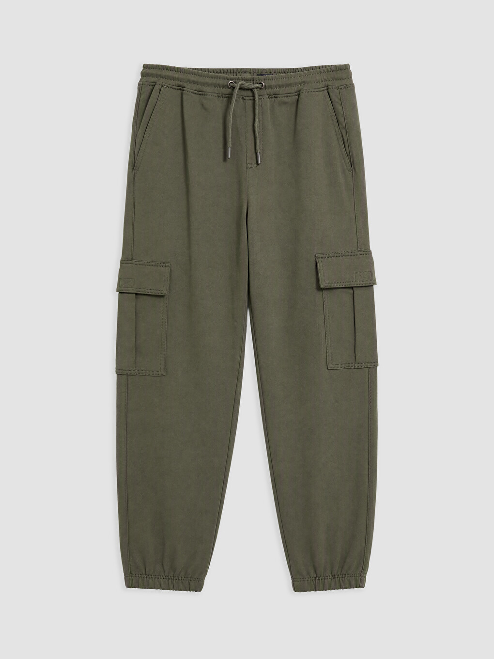 Regular Fit Men's Cargo Trousers-4