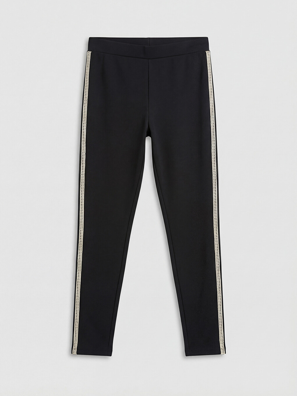 Sides Striped Girls' Leggings