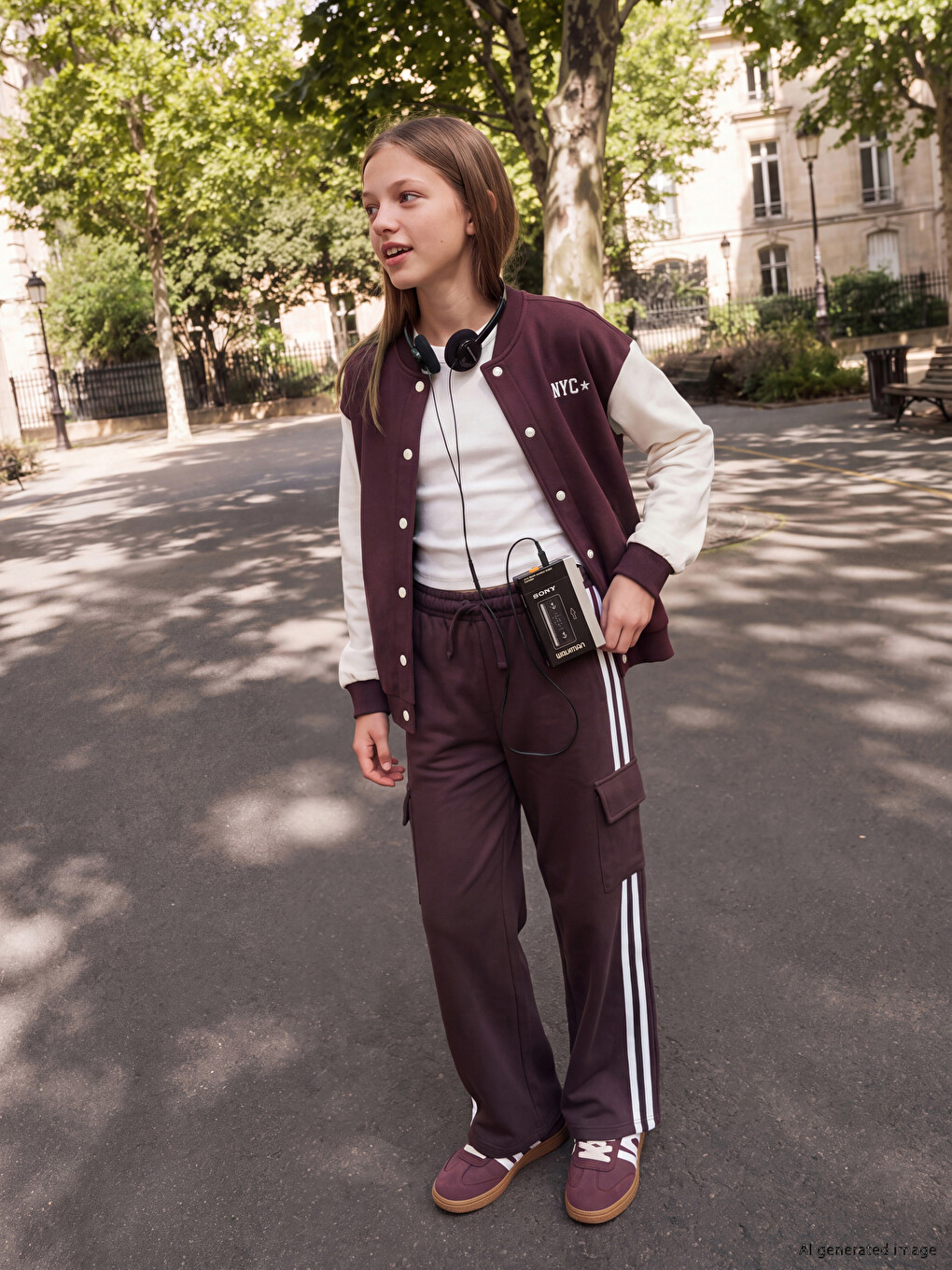 Girls' Cargo Sweatpants