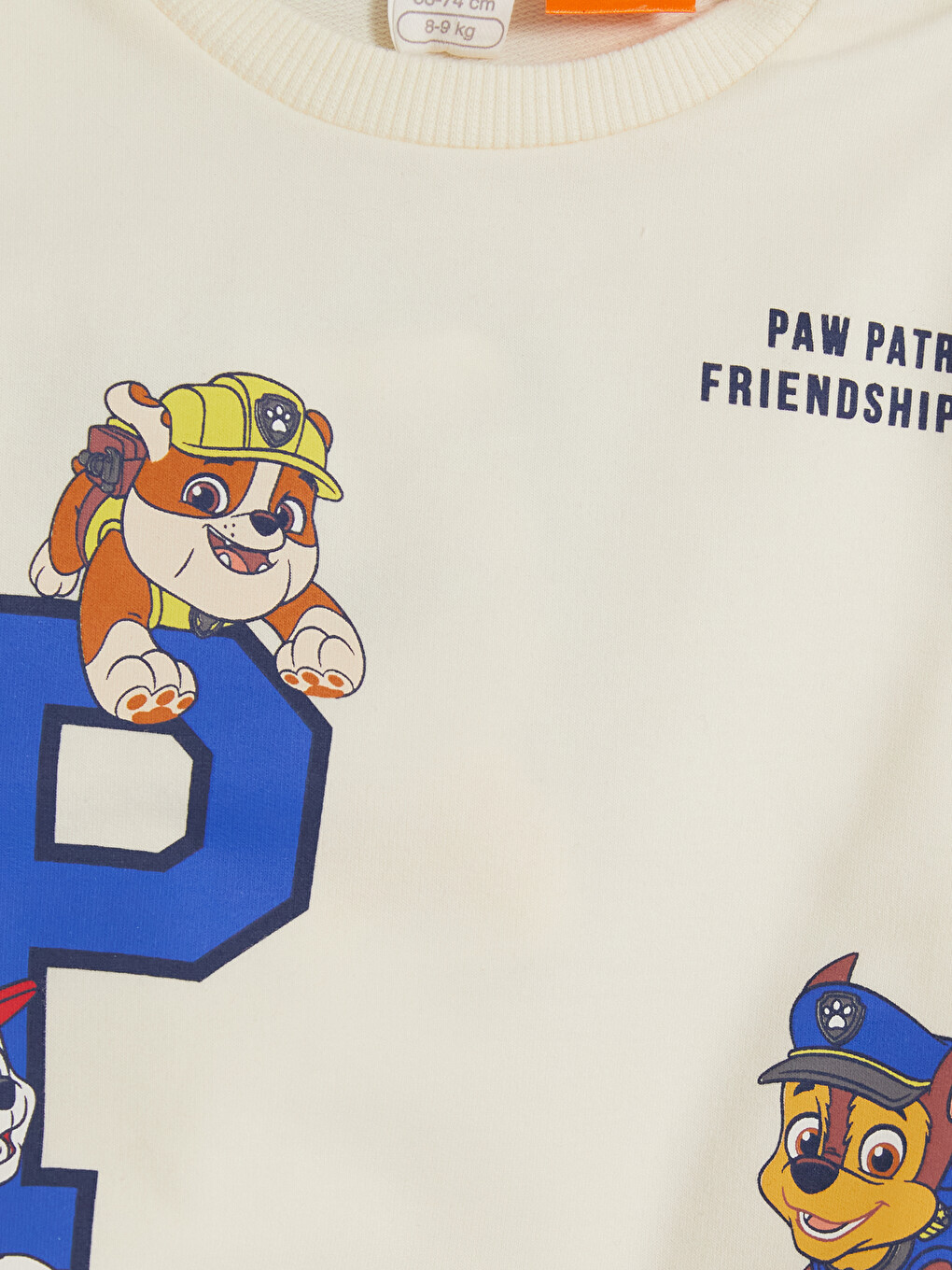 Bej Paw Patrol Baskılı Erkek Bebek Eşofman Takımı-2