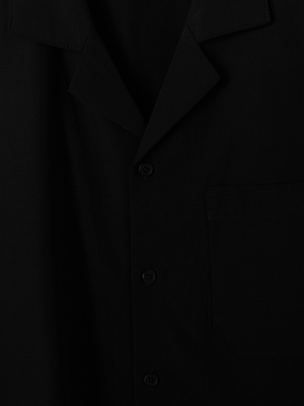 Regular Fit Resort Collar Men's Shirt-4