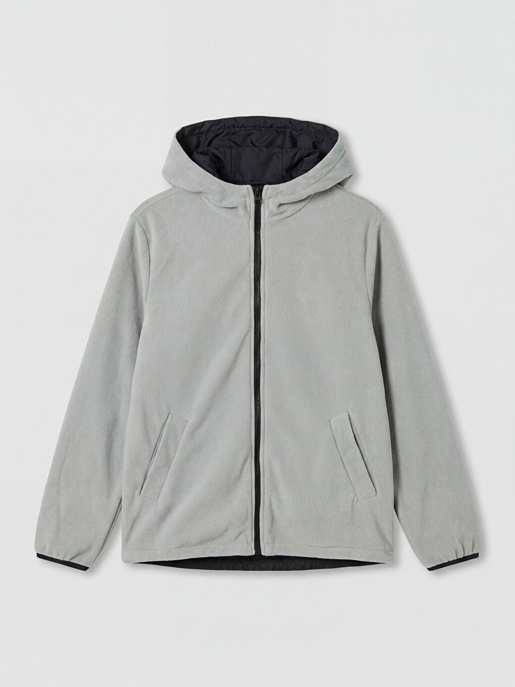 Hooded Women's Reversible Raincoat-7