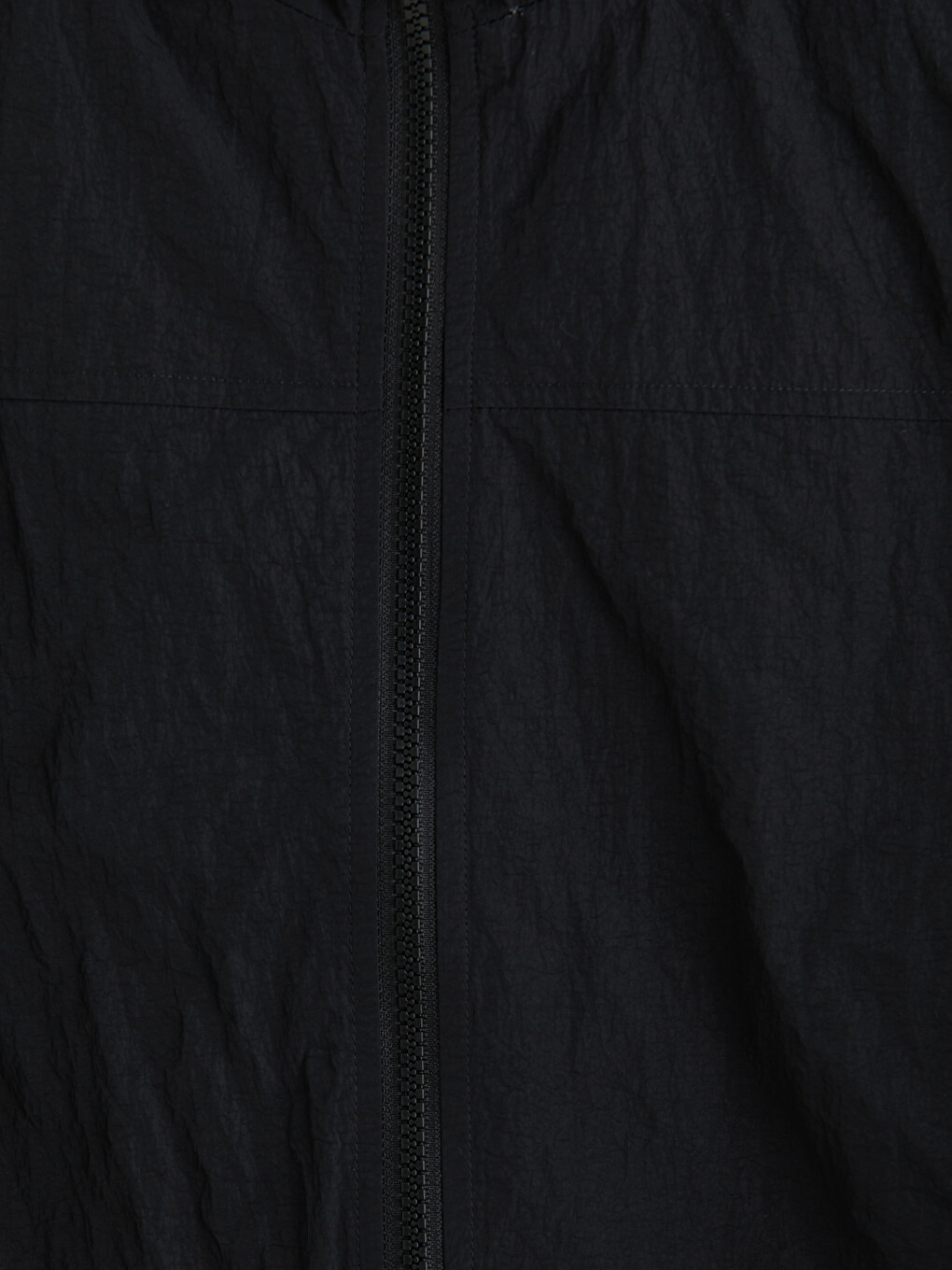 Siyah Kapüşonlu Oversize Kadın Yağmurluk-7