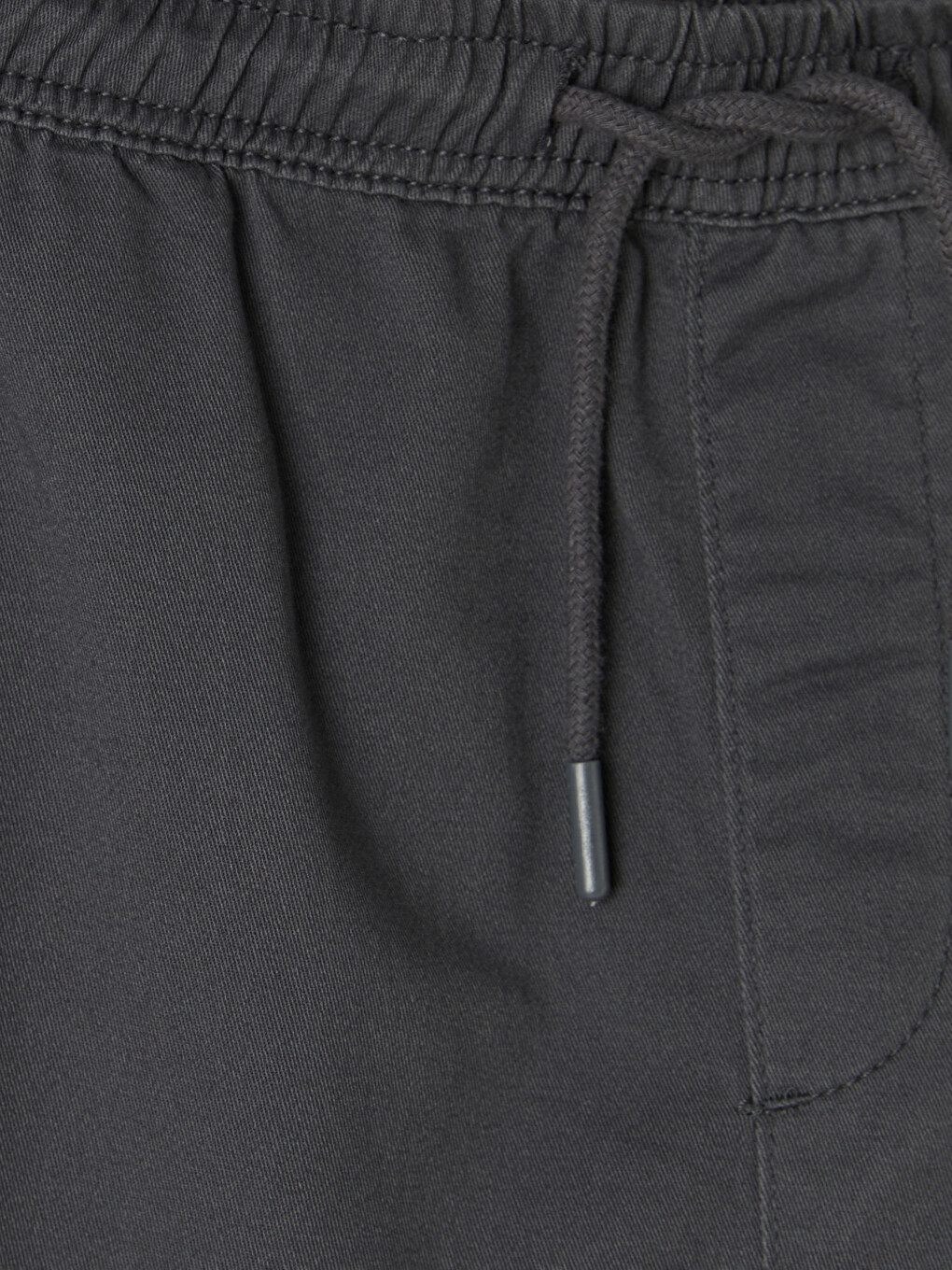 Regular Fit Gabardine Men's Cargo Trousers-5