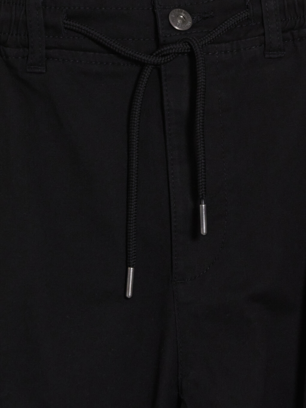 Regular Fit Gabardine Men's Cargo Trousers-5