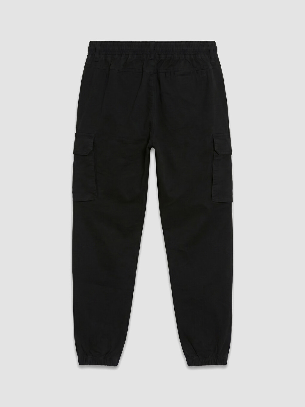 Regular Fit Gabardine Men's Cargo Trousers-6