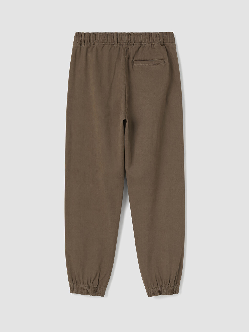 Regular Fit Gabardine Men's Jogger Trousers-6