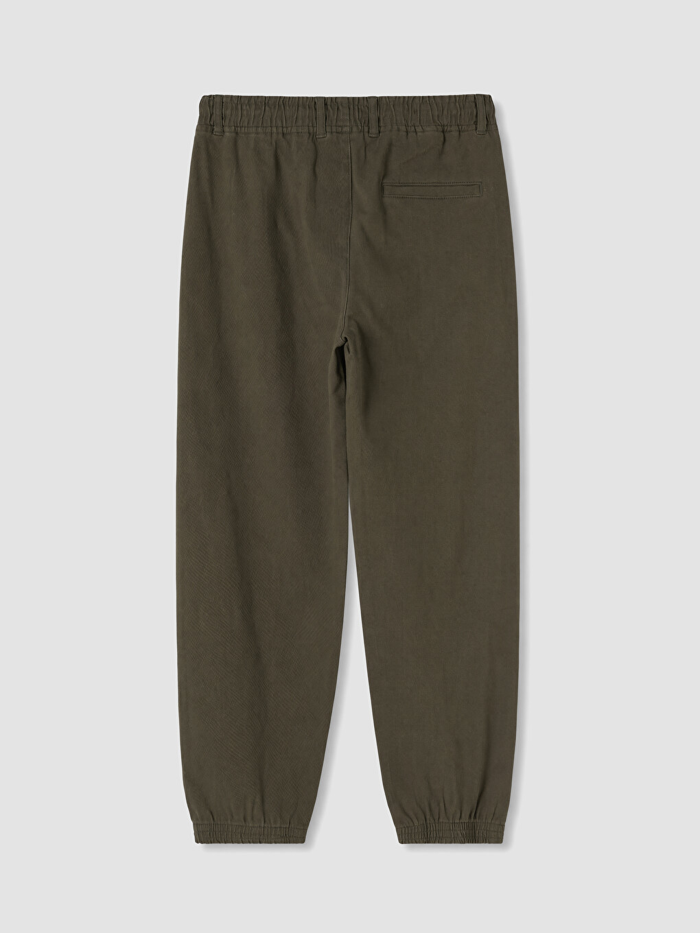 Regular Fit Gabardine Men's Jogger Trousers-5