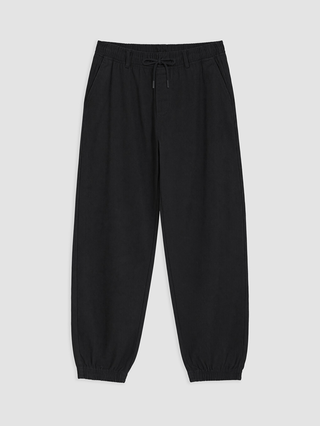 Regular Fit Gabardine Men's Jogger Trousers-4