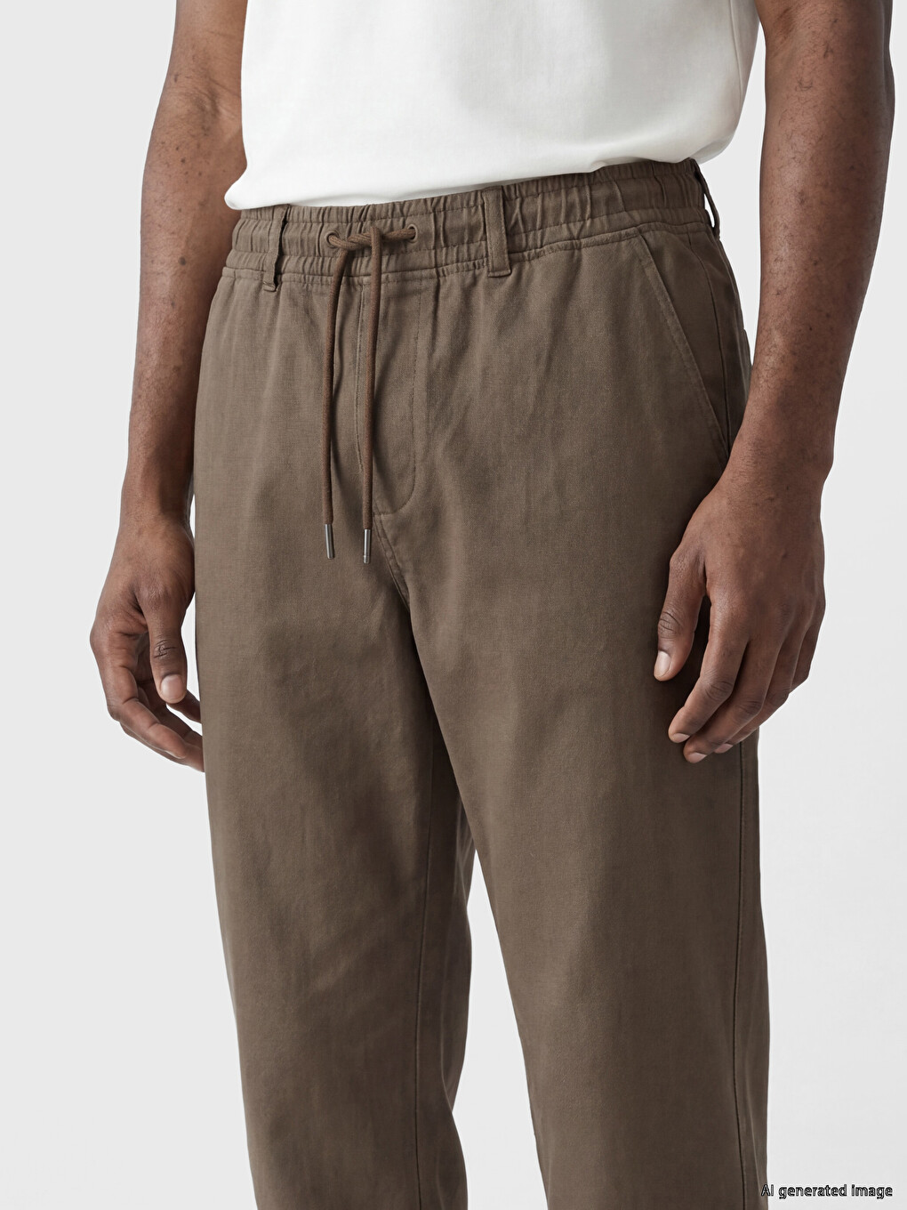 Regular Fit Gabardine Men's Trousers-2