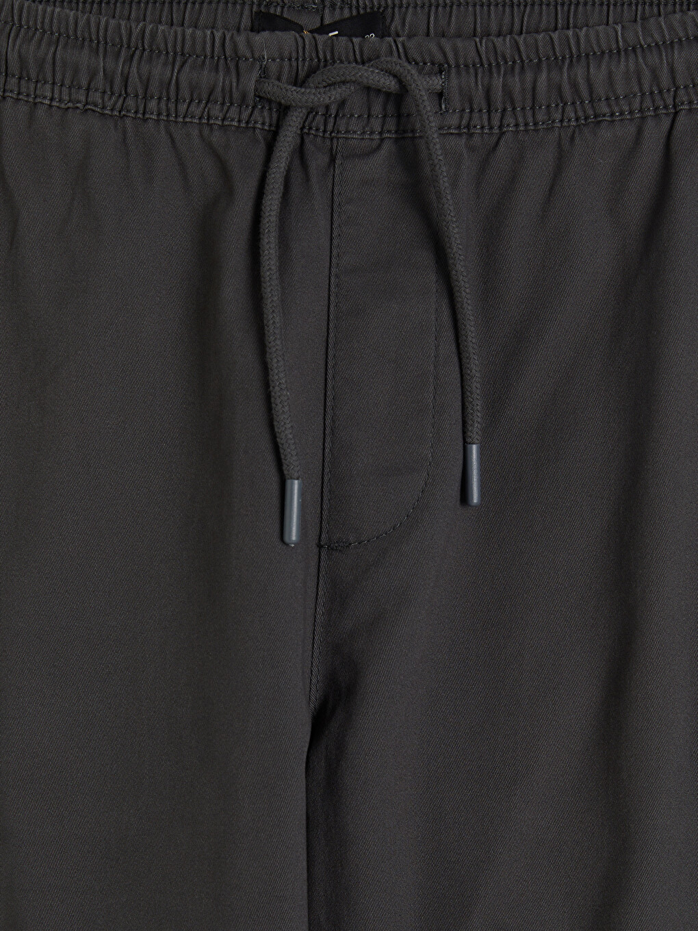 Antrasit Regular Fit Gabardin Erkek Kargo Pantolon-2