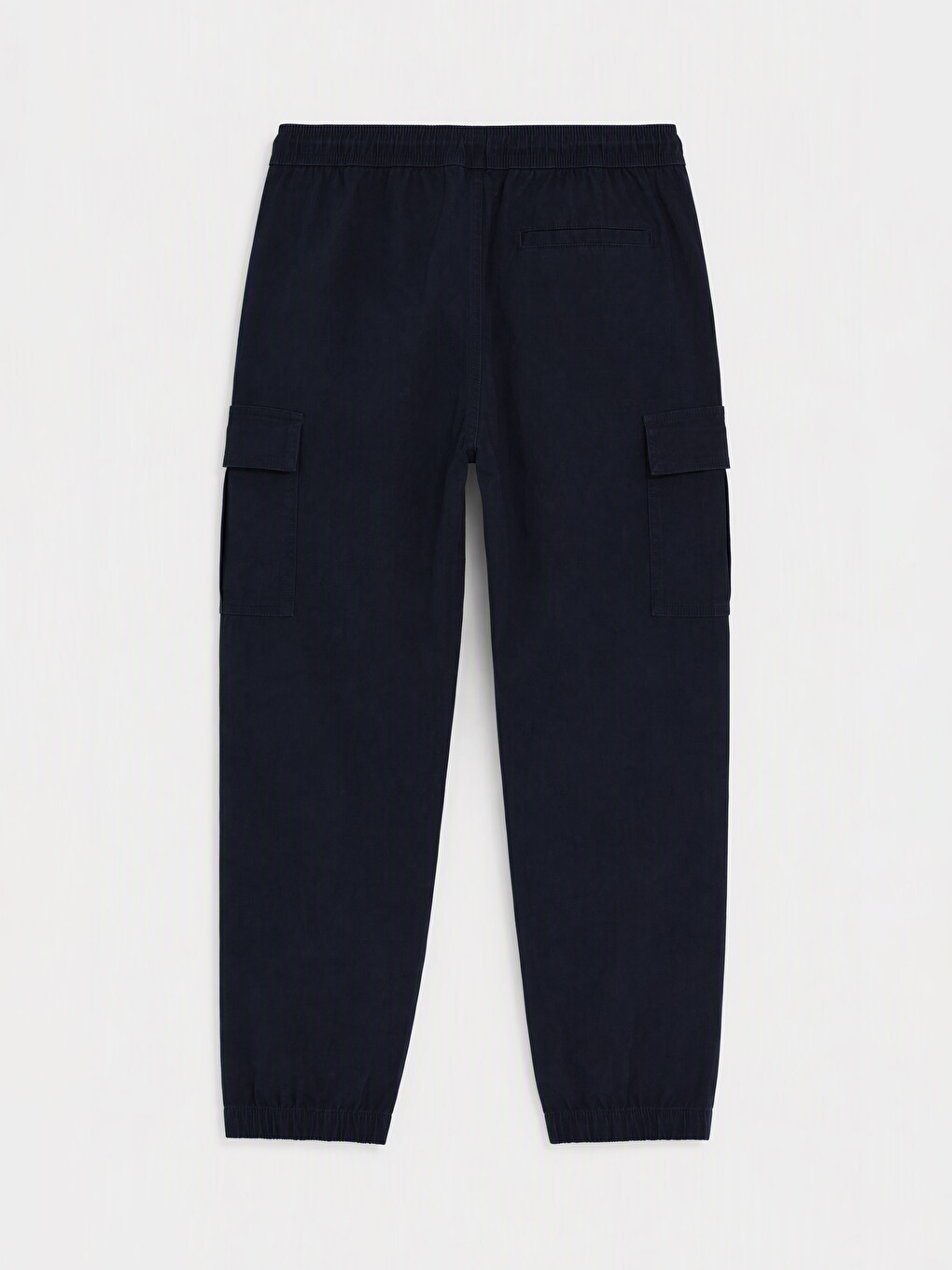 Lacivert Gabardin Erkek Kargo Pantolon-5