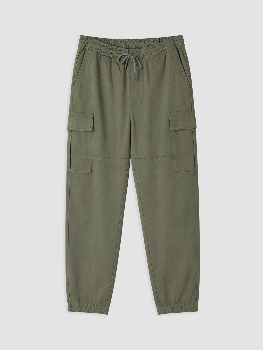 Man Khaki Trousers-4