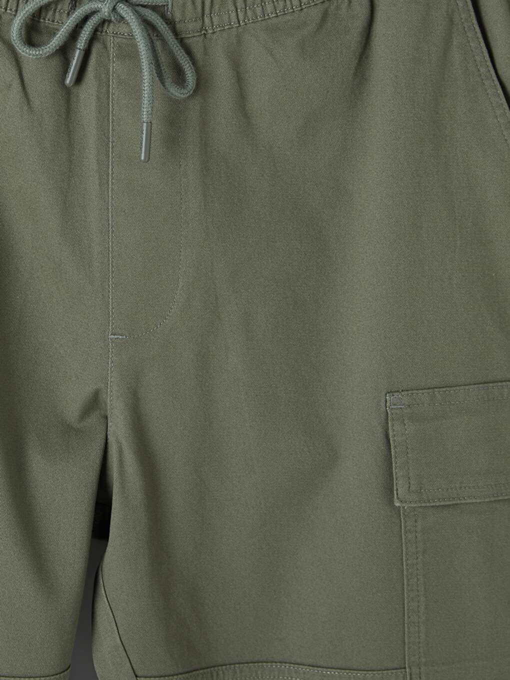 Man Khaki Trousers-5