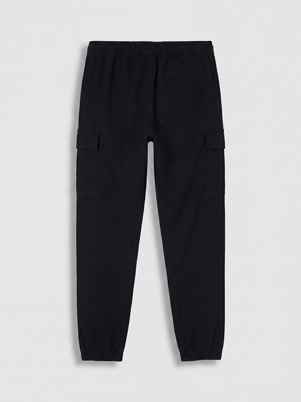Man Black Jogger Trousers-5