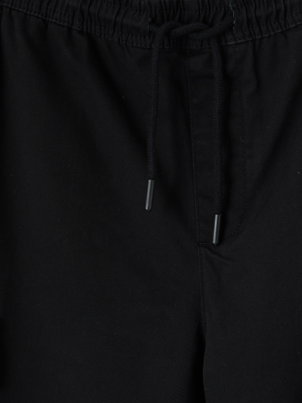 Man Black Jogger Trousers-6