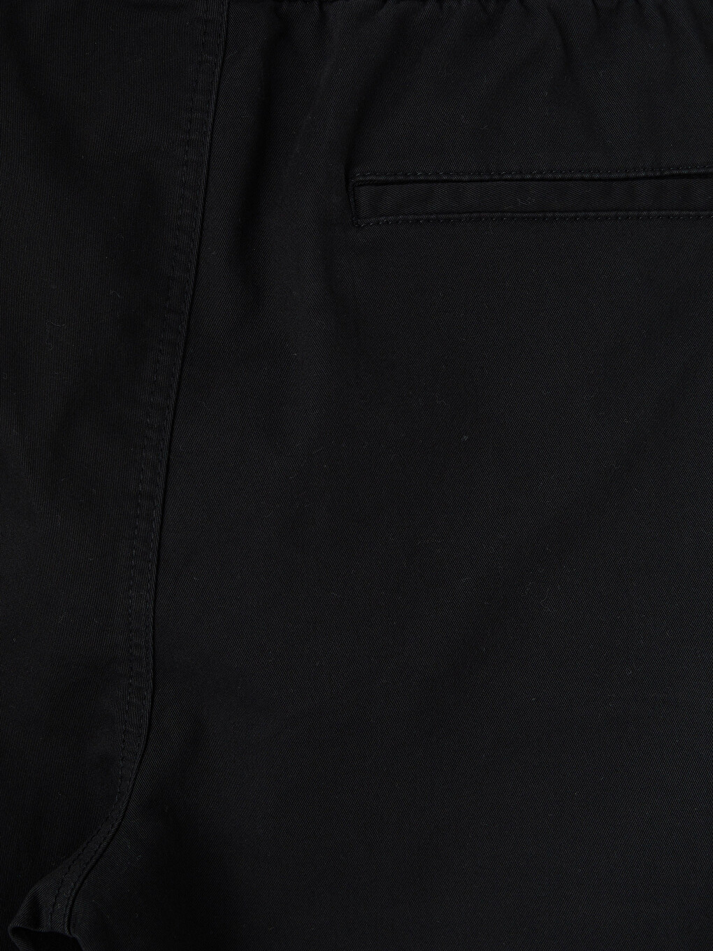 Man Black Jogger Trousers-7