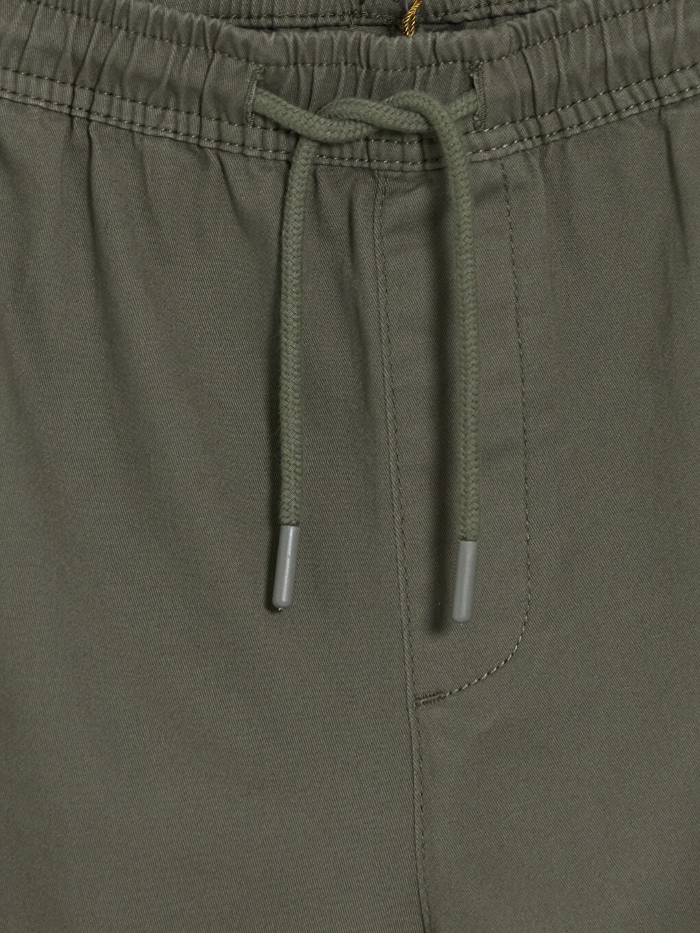 Man Khaki Jogger Trousers-5