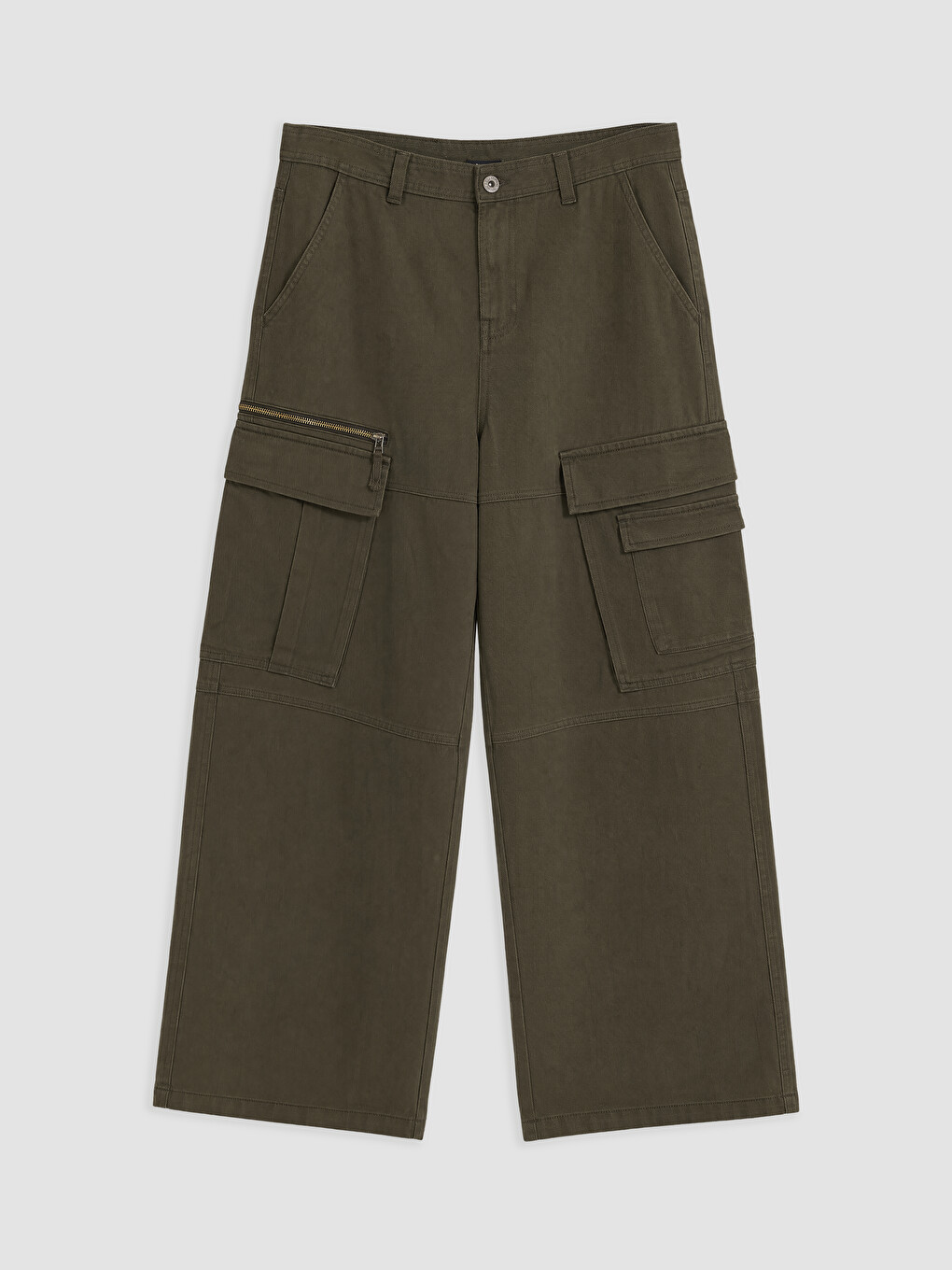 Gabardine Men's Cargo Pants-4