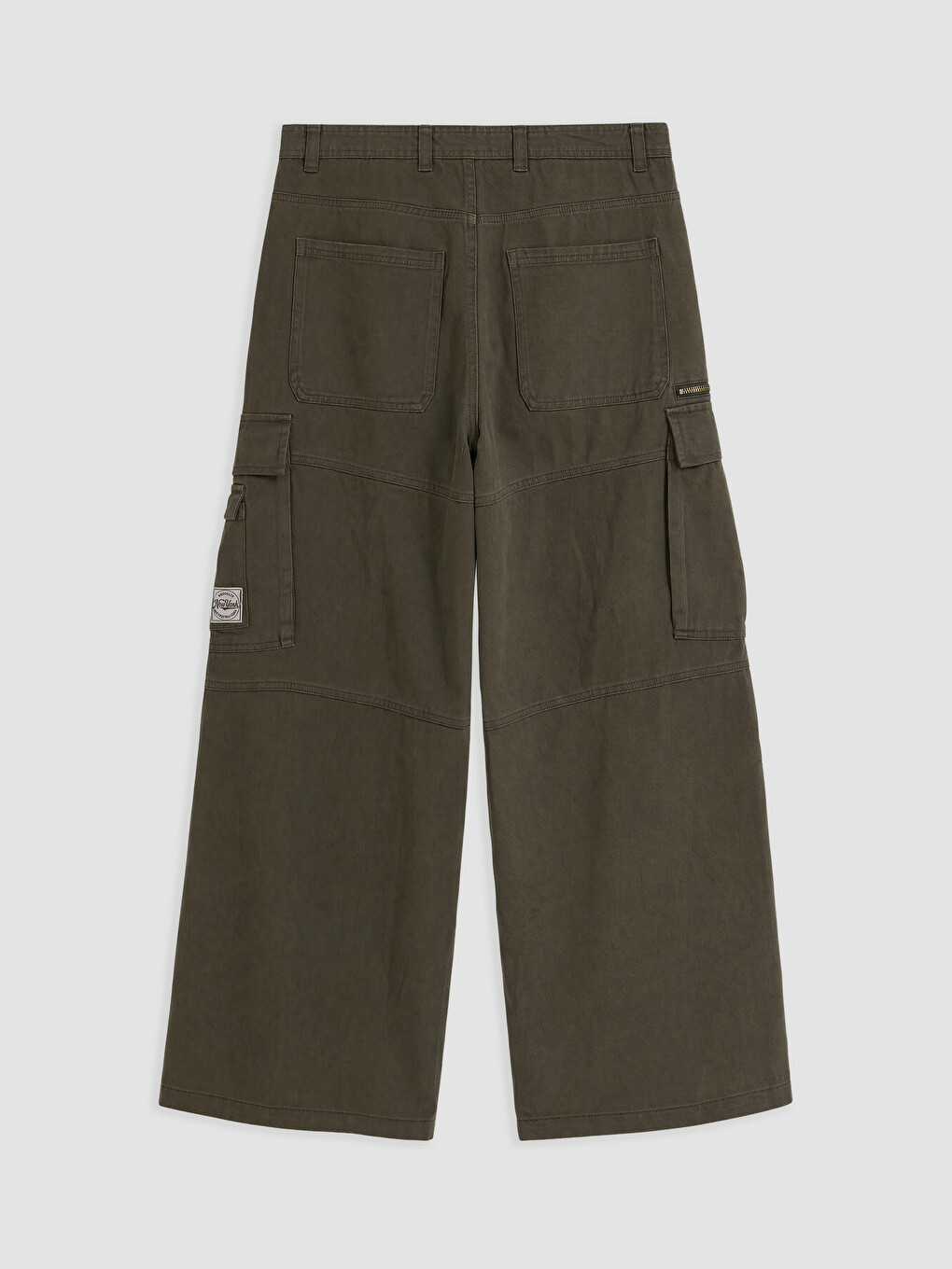 Gabardine Men's Cargo Pants-5