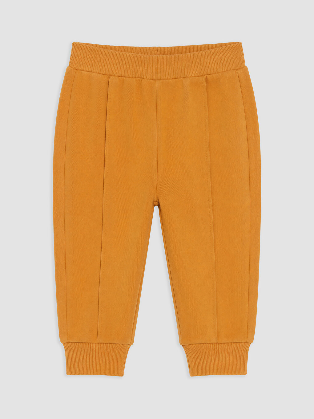 Sarı Erkek Bebek Jogger Eşofman Altı-1
