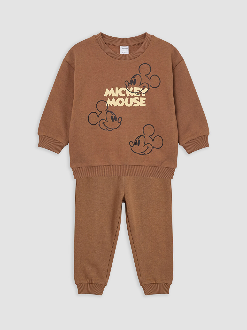 Комплет Тренерки За Беби Момчиња Со Печатен Mickey Mouse Дезен