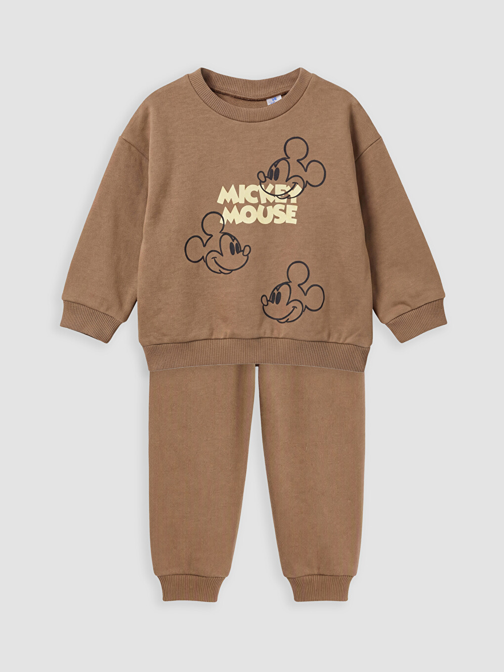 Комплет Тренерки За Беби Момчиња Со Печатен Mickey Mouse Дезен-1