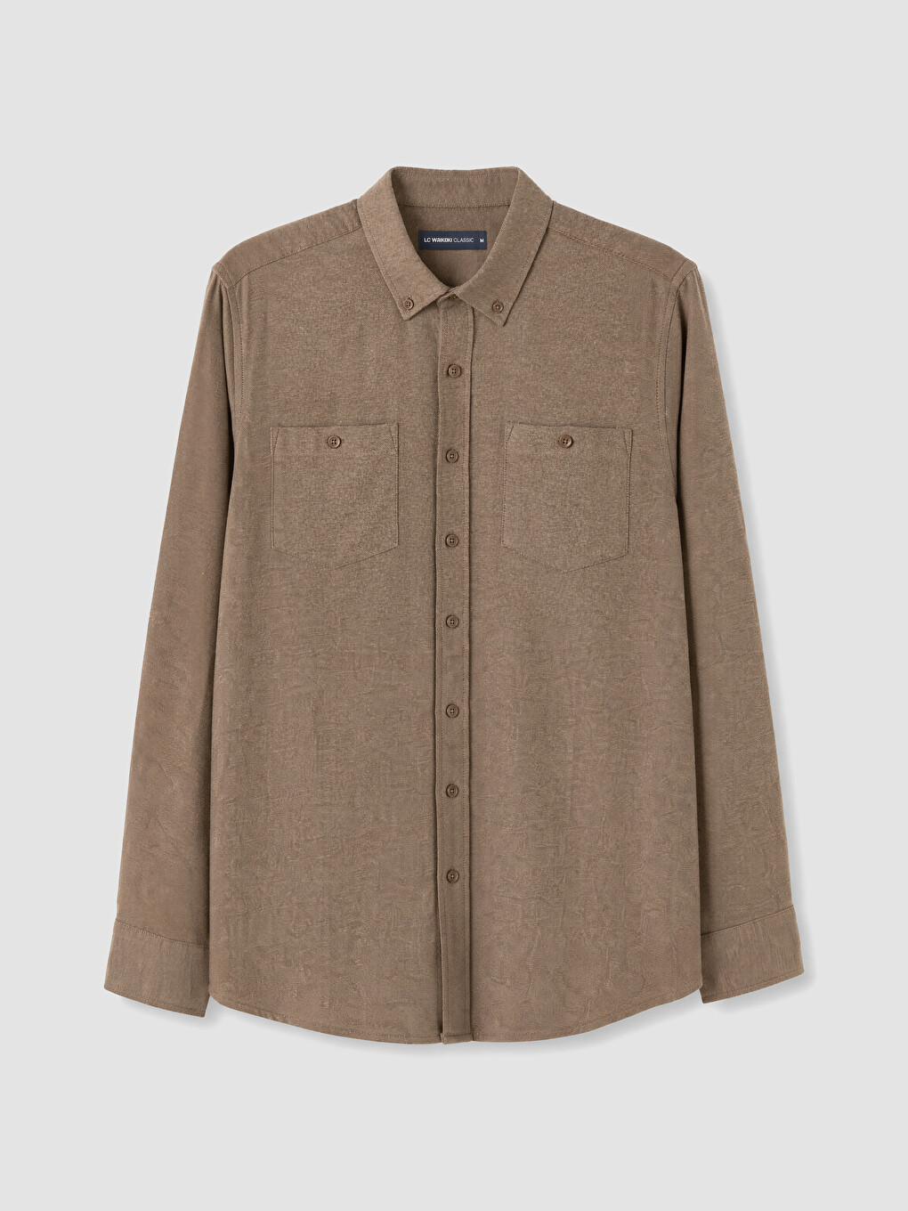 Man Brown Shirt-3