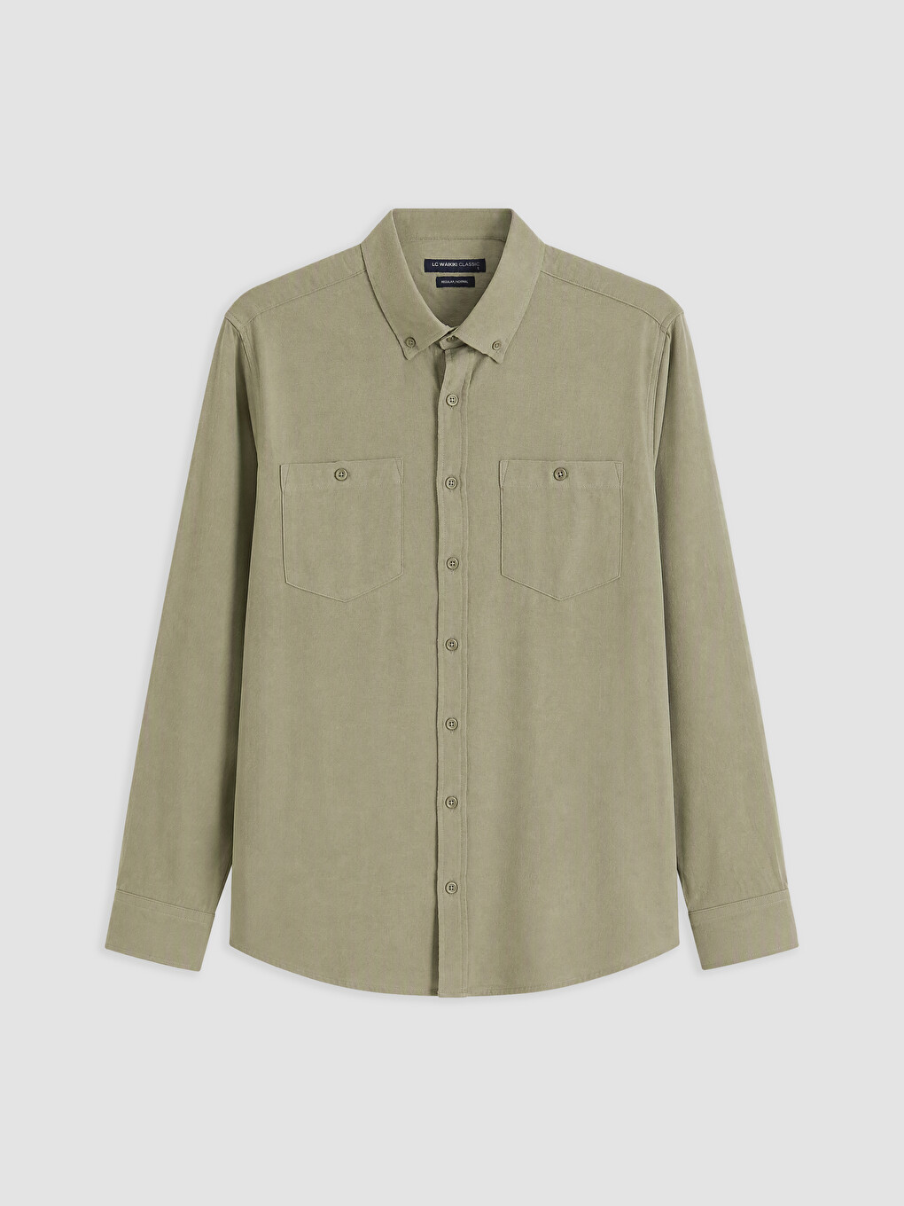 Regular Fit Gabardine Men's Shirt-3
