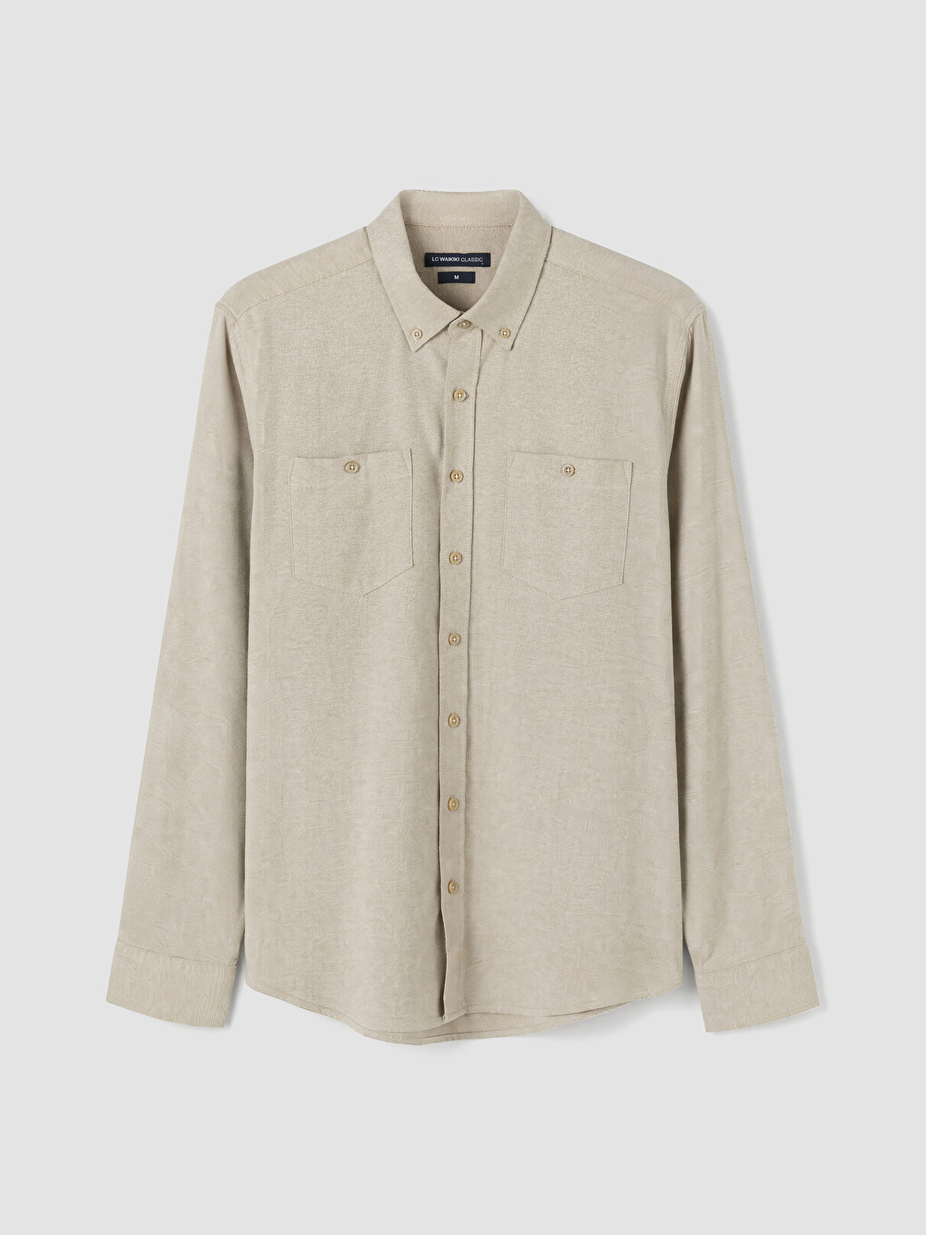 Man Beige Shirt-3