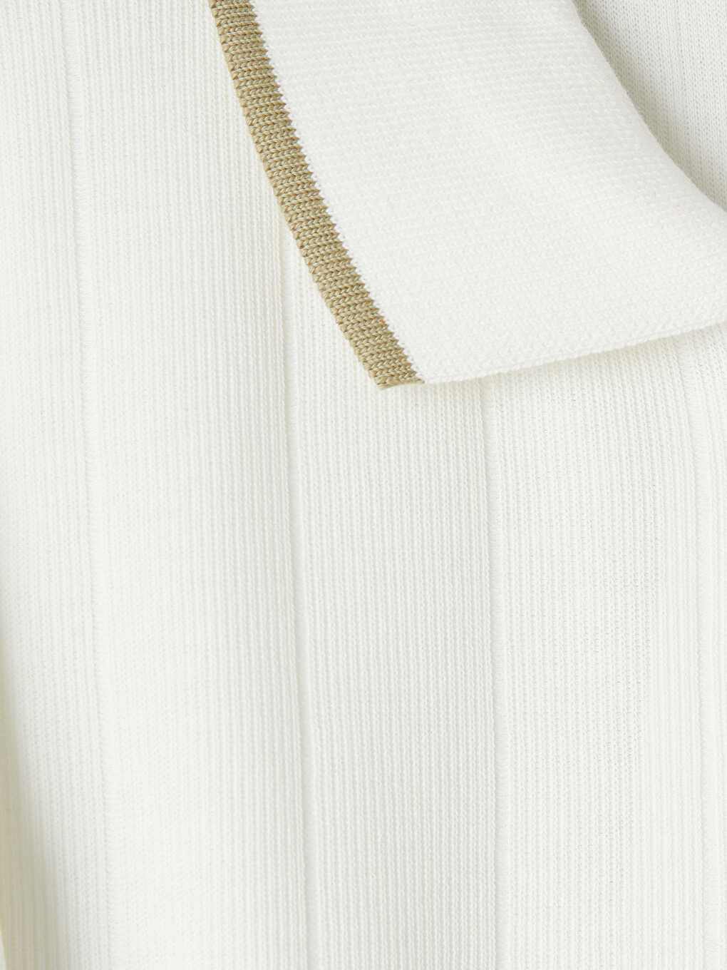 Polo Collar Zippered Boys' T-shirt-1