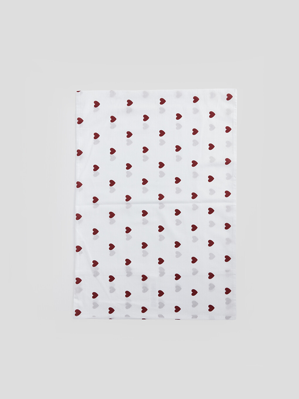 Heart Patterned Single Duvet Cover Set-3