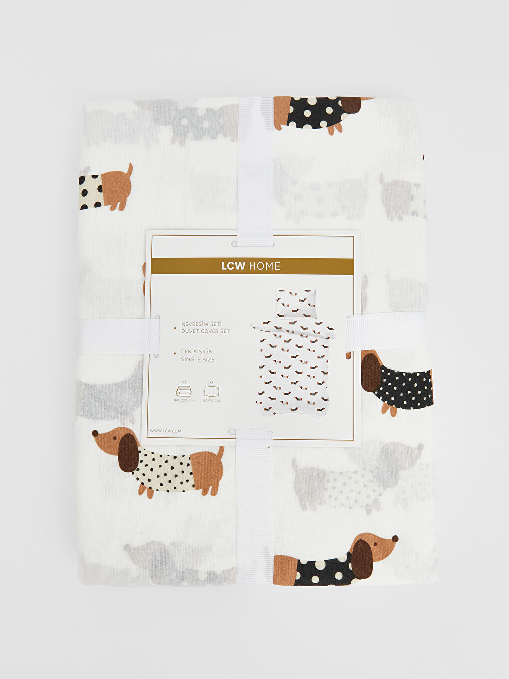 Patterned Single Duvet Set-2