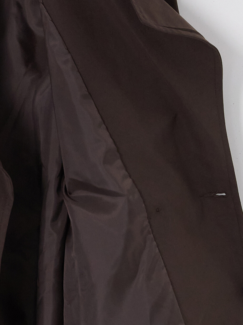 Double Breasted Collar Waist Belted Women's Trench Coat-7